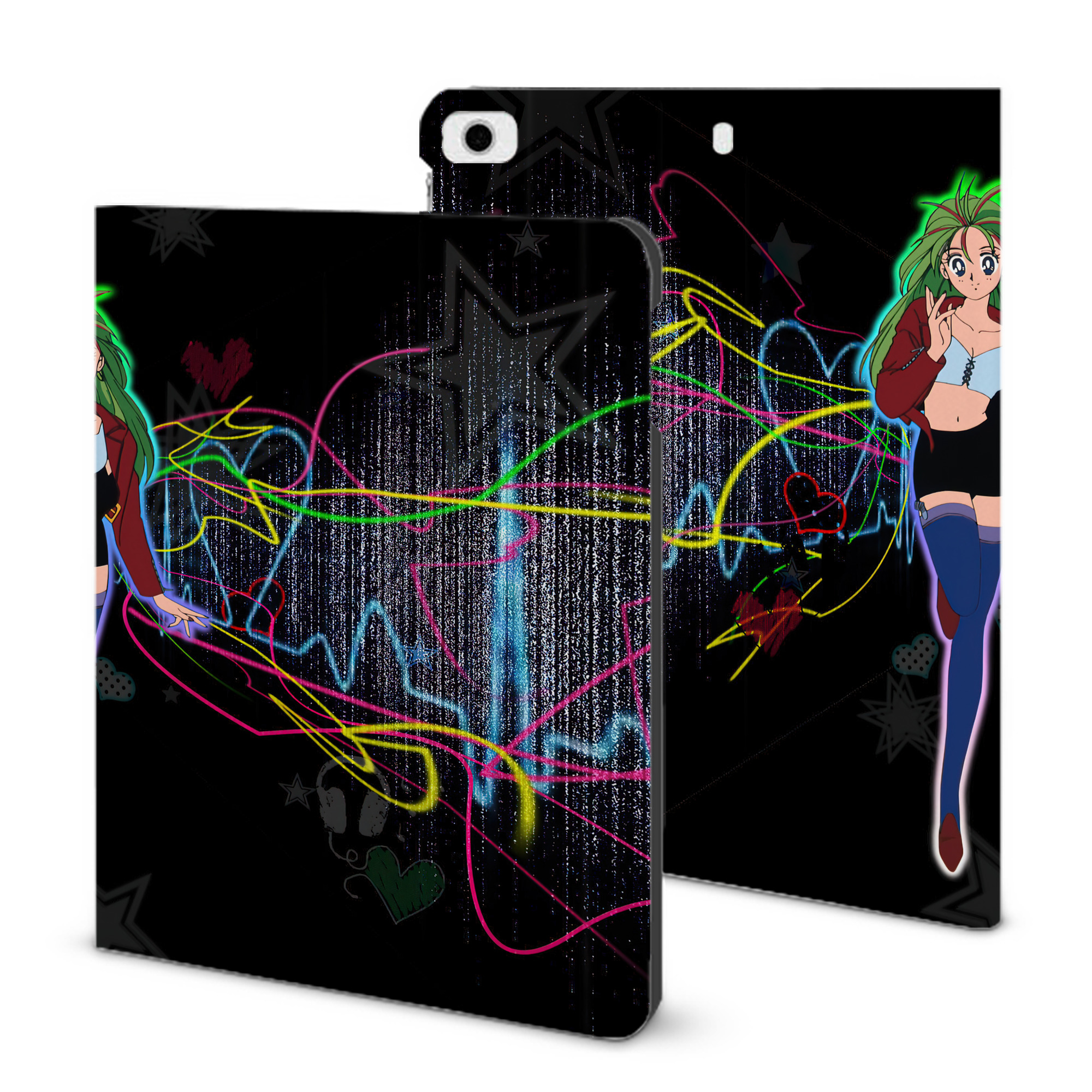 （画像用） 美少女戦士セーラームーン Sailor Moon IPad ケース ブック型 PUレザー TPU 耐衝撃 軽量 薄型 ペン収納なし 全面保護 IPad 各モデル対応